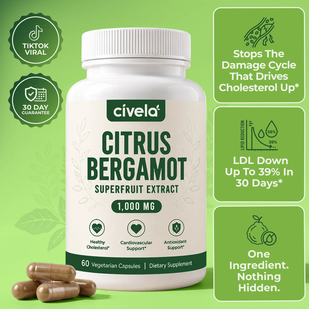 Citrus Bergamot Capsules