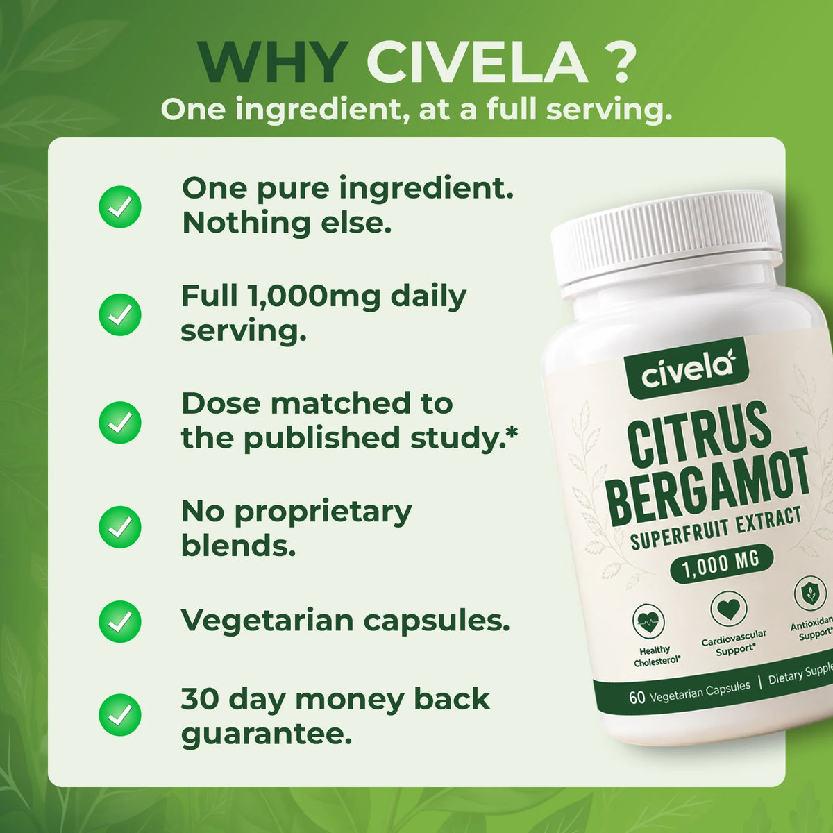 Citrus Bergamot Capsules